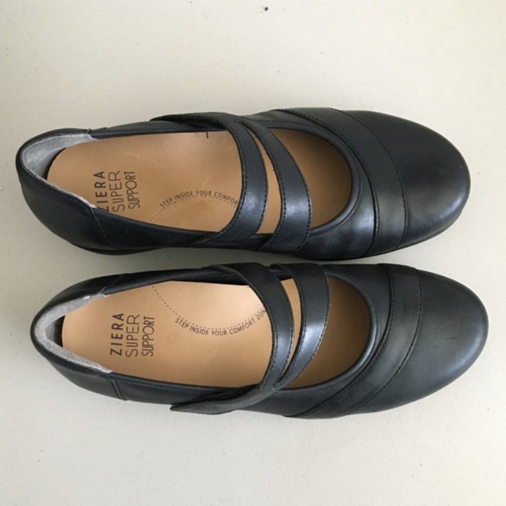 Ziera Xray Leather Mary Jane Comfort Shoes - Picture 7 of 10